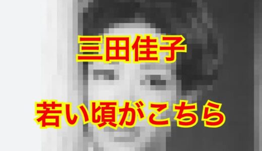 三田佳子の若い頃